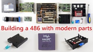 Building a 486 DOS PC with modern parts [upl. by Pallas315]