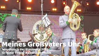 Meines Großvaters Uhr Bariton Solo Woodstock der Blasmusik 2023 Original Tiroler Kaiserjägermusik [upl. by Valdes175]