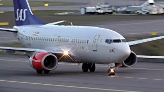 Passenger Planes Landing And Starts At Arlanda Airport [upl. by Strade]