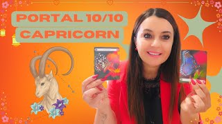 ♑️CAPRICORNPORTALUL 10102024 MOMENT MAGIC CE SĂ ATRAGI SAU CE SĂ ELIMINI DIN VIAȚA TA [upl. by Babette312]