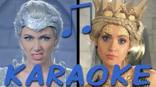 FREYA vs RAVENNA Karaoke Princess Rap Battle Instrumental Singalong [upl. by Anaugahs]