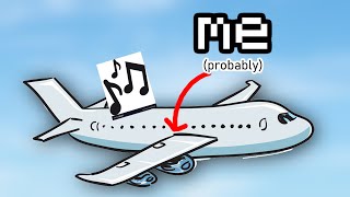 I made this song on an airplane lol [upl. by Drofdarb820]