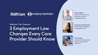 3 Employment Law Changes Every Care Provider Should Know [upl. by Leumas]