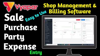 Best Stock Management Software How to Use Vyapar App in Computer Vyapar App Tutorial in Hindi [upl. by Charlotta]