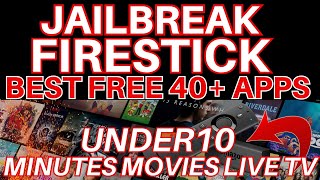 JAILBREAK FIRESTICK UNDER 10 MINUTES  NEW STORE WORKING NOW [upl. by Aikkan]