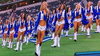 Dallas Cowboys Cheerleaders PreGame Performance 2021 [upl. by Inaoj]