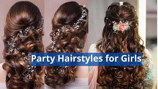 Latest Hair Style for Party Functions  Easy hairstyle for girls  Best Hairstyles for long hair [upl. by Gardner383]