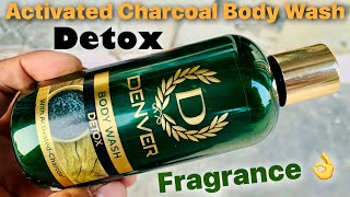 Denver Detox Body Wash Review amp Demo  With Activated Charcoal [upl. by Nerine]