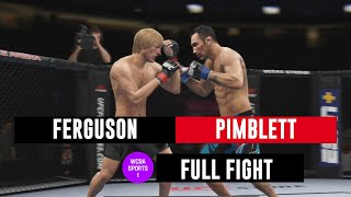 Ferguson vs Pimblett  Full Fight [upl. by Drona]