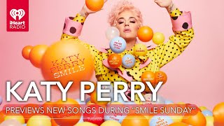 Katy Perry Previews New Songs quotCry About It Laterquot amp quotTeary Eyesquot  Fast Facts [upl. by Kcirrag]