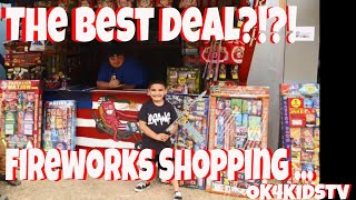 We got the best Fireworks deal  Buying fireworks Nisqually reservation  July 4th Firework Shopping [upl. by Ehcsrop]