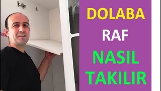 Dolaba raf nasıl takılır DOLAP RAFI NASIL TAKILIR Dolaba yeni raf nasıl takılır eklenir yapılır [upl. by Elatnahs]