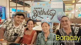 BORACAY SEAFOOD BUFFET  HENANN CRYSTAL SANDS  SAPPHIRE  JULY 12 2023  FOOD VLOG  PART 3 [upl. by Marlena]