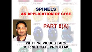 Part 8A Spinels An Application of CFSE for CSIR NETGATE [upl. by Adnalro]