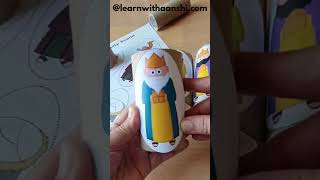 How to make a Nativity scene Christmas Crafts [upl. by Calvin]