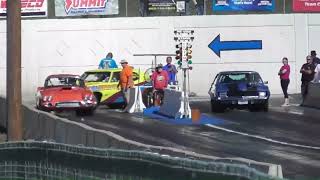 Stick Shift Shootout at quotThe Duckquot 10524 and all Elimination rounds sumerduck dragracing [upl. by Wichman]