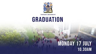 Teesside University Graduation Monday 17 July 2023  1030am [upl. by Ferguson]