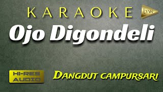 Karaoke Ojo Digondheli  Manthous KORGPA700 [upl. by Kcod]