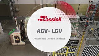 AGV LGV Automated Guided Vehicles  Cassioli [upl. by Ykroc]