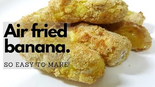 Air Fryer Banana Bread  Youll Go Bananas Over This [upl. by Leavitt]