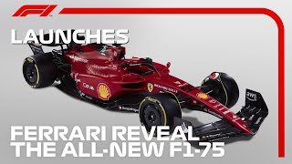 2022 Car Launches Ferrari Reveal The F175 [upl. by Dnomal]