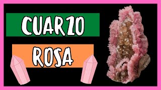 ⭐💎Características Físicas del Cuarzo Rosa⭐💎 [upl. by Eirameinna241]