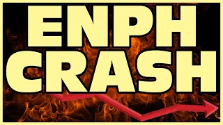 Enphase Energy ENPH Stock  What To Do When You Own A BUSTED GROWTH Stock [upl. by Nolyarg]