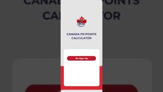 How CRS Score Calculator Canada App Works [upl. by Zoie400]