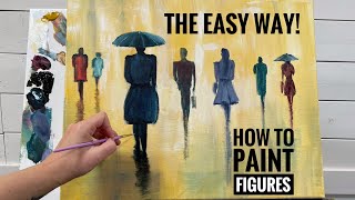 The EASIEST way to Paint FIGURES  Step By Step Tutorial [upl. by Varini]