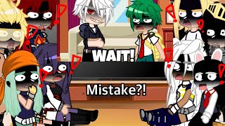 Pro heroes LOV and Parents React To Mistakes  MHABNHA  Gacha Club Life  MY AU [upl. by Geralda]