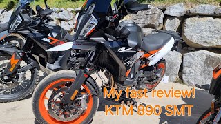 The KTM 890 SMT Where speed and comfort collide [upl. by Morena]