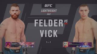 Paul Felder Vs James Vick [upl. by Alemac]