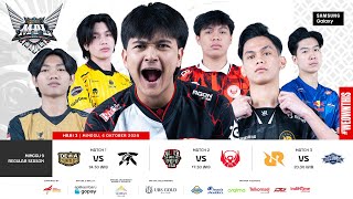 🔴 LIVE  MPL ID S14  Regular Season Hari 3 Minggu 9  Bahasa Indonesia [upl. by Alvord]