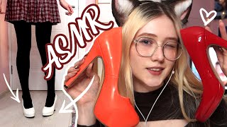 ASMR heels shoes walking 👠 [upl. by Ardnalak516]