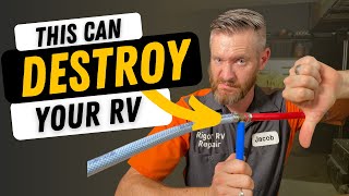 COMMON plumbing issue damaging new RVs  check yours [upl. by Christianna954]