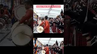 Bagpipes With Desi Dhol bangpipes tradetest crpfbandbharti crpf Bagpipes [upl. by Belding]