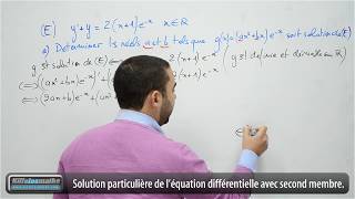 Équations différentielles avec second membre Exercice corrigé 6 Question 14 [upl. by Atiner]