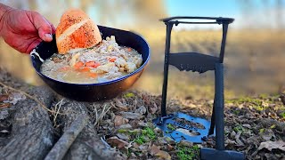 ORHFS Kindling Splitter and Chicken Noodle Soup from Scratch [upl. by Angelo207]