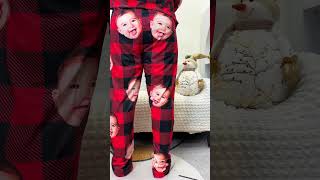 Custom Photo Christmas Pajamas  Gift for Family  Personalized Long Pajamas Set 888664 [upl. by Eenad]