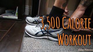 3500 calorie workout  1 POUND LOST [upl. by Joceline]