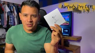 Review AirPods Pro OEM Es buena compra pero no te dejes engañar [upl. by Cristabel647]