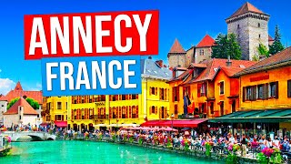 ANNECY  FRANCE in 4K City tour of Annecy France in 4k [upl. by Aihseyt546]