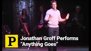 Jonathan Groff Channels His Inner Sutton Foster to Perform quotAnything Goesquot [upl. by Tompkins]