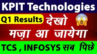 KPIT Technologies Results  KPIT Tech Share Latest News  KPIT Tech Results Today kpittech [upl. by Leahcim]