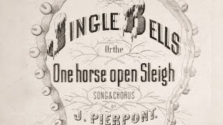 JINGLE BELLS Original 1857 Lyrics amp Chorus Tom Roush [upl. by Harley]