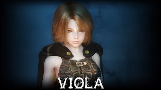 Skyrim Viola Standalone Follower [upl. by Analram]