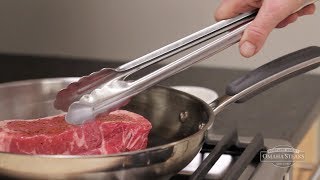 How to Pan Sear a Steak [upl. by Matejka]