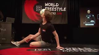 DAZN World Freestyle Masters  Top16 Ricardinho vs Jesse [upl. by Dasha]