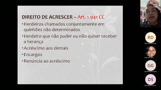 Direito de Acrescer [upl. by Aerbas]