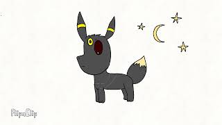 Eevee evolves into Umbreon [upl. by Oremo]